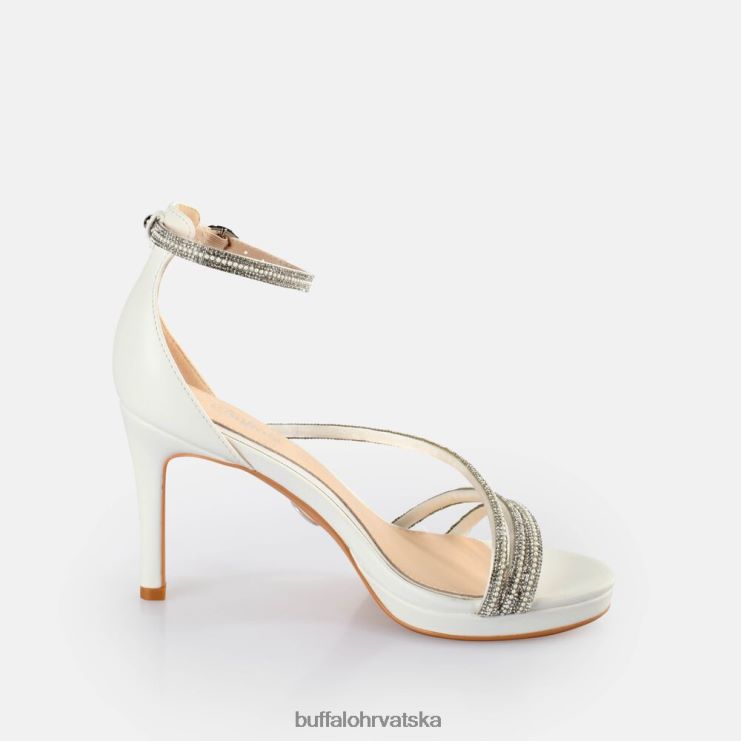 bijela Buffalo mary shine sandale s petom |sandale TDD6T569